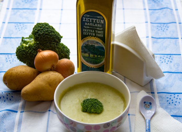 zeytun bağları Pendirli brokoli Şorbası